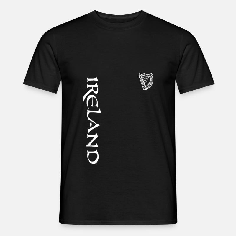 Irland, Ireland, Dublin, Eire, Ulster - Männer T-Shirt - Schwarz