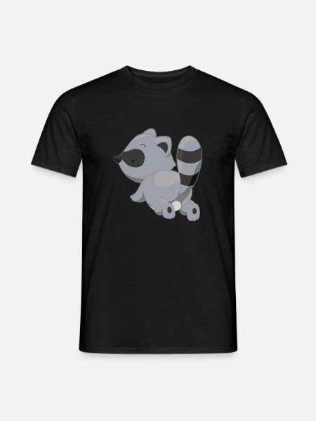 Lustiges Stinktier Geschenk für Mamas Freundin Kid - Mænd T-shirt - sort