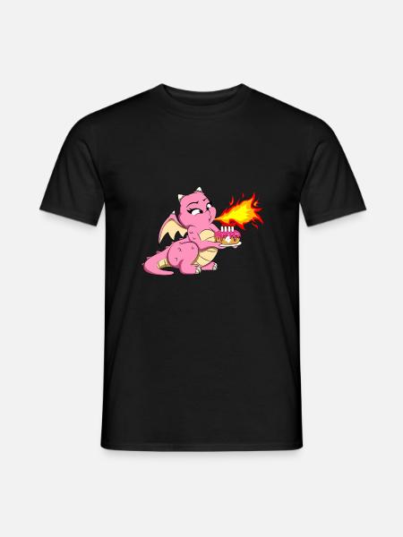 ICH BIN SCHON 4 4 Geburtstag Mädchen 4 Jahre - Männer T-Shirt - Schwarz