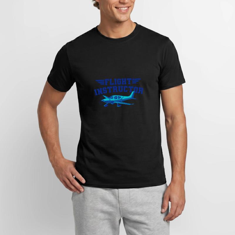 Flight Instructor Flight Instructor Pilot Instructor Men's T-Shirt