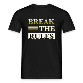 Cooler Spruch und lustige Sprüche - Männer T-Shirt - Schwarz - Vorne - AI Model Male 178 light (178cm)