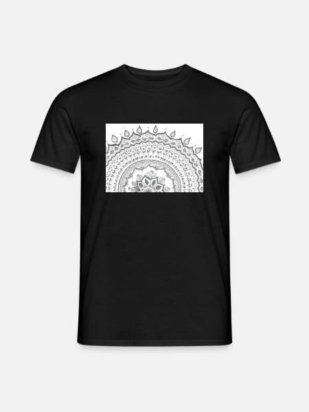 Mandala - Men's T-Shirt - black