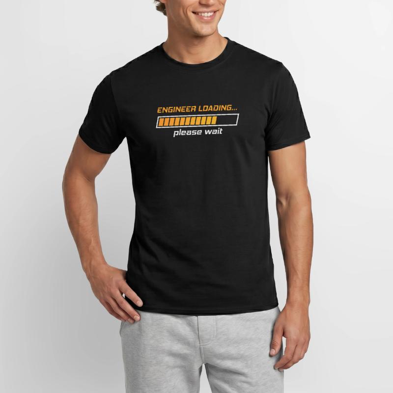 engineer loading engineer loads Men's T-Shirt