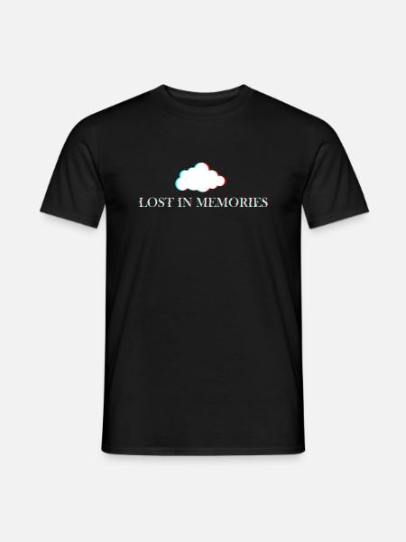 Perdu dans les souvenirs - T-shirt homme - noir
