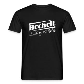Bocholt - Lieblingsort mit Stadtnamen - Männer T-Shirt - Schwarz - Vorne - AI Model Male 178 light (178cm)