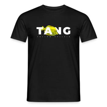 Gardien de poisson marin Tang jaune - T-shirt homme - noir - Devant - AI Model Male 178 light (178cm)