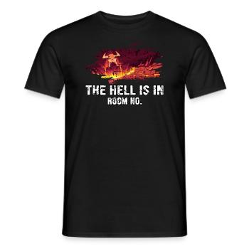 Math School Lesson Mathematics Math Room Math Work - Men's T-Shirt - black - Front - AI Model Male 178 light (178cm)