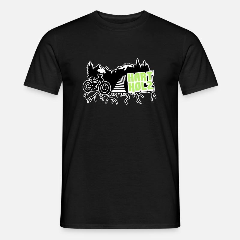 HARTHOLZ Freeride - Männer T-Shirt - Schwarz