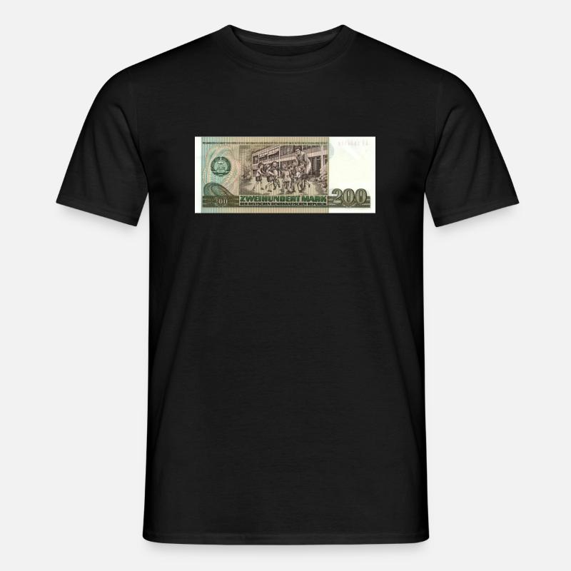 200 Mark der DDR - Männer T-Shirt - Schwarz