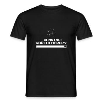 Strahltherapie Krebs Brustkrebs Motivation - Männer T-Shirt - Schwarz - Vorne - AI Model Male 178 light (178cm)