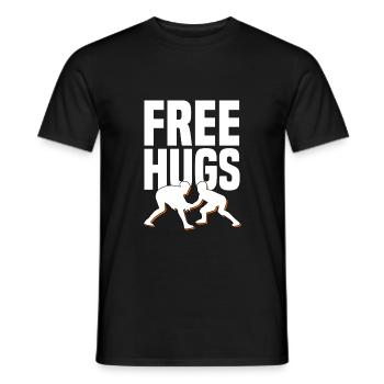 Fabuleux et merveilleux idée cadeau grappling - T-shirt homme - noir - Devant - AI Model Male 178 light (178cm)