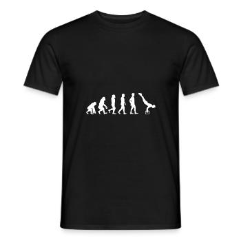 Evolution Calisthenics Devices Body Weight Exercise - Men's T-Shirt - black - Front - AI Model Male 178 light (178cm)