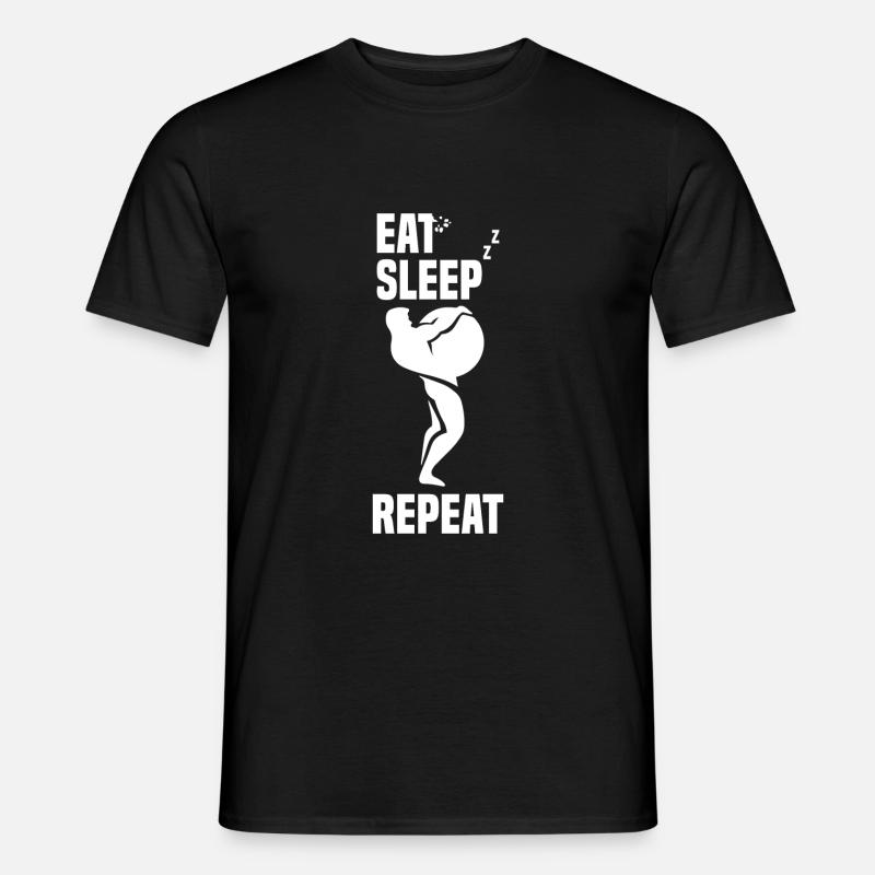 Strongman Every Day Passion Gift - Men's T-shirt - black