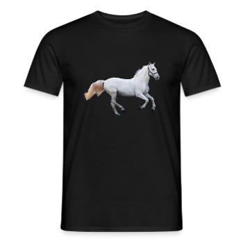 Horse - Mold - Men's T-Shirt - black - Front - AI Model Male 178 light (178cm)