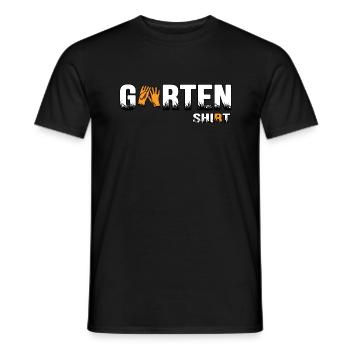 Gartenshirt Gartenfreund Gartenarbeit Kleingarten - Männer T-Shirt - Schwarz - Vorne - AI Model Male 178 light (178cm)