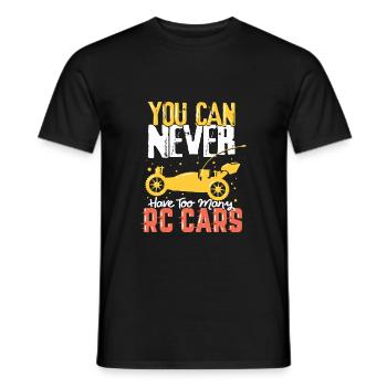 Voiture télécommandée cadeau voiture RC - T-shirt homme - noir - Devant - AI Model Male 178 light (178cm)