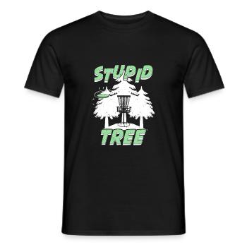 Lustiges Discgolf Discgolfer Geschenk - Männer T-Shirt - Schwarz - Vorne - AI Model Male 178 light (178cm)