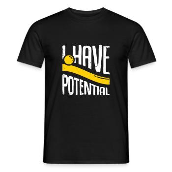 Lustiges Physik Physiker Physiklehrer Geschenk - Männer T-Shirt - Schwarz - Vorne - AI Model Male 178 light (178cm)