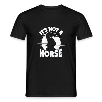 Schachfigur Schach Schachspieler Geschenk - Männer T-Shirt - Schwarz - Vorne - AI Model Male 178 light (178cm)