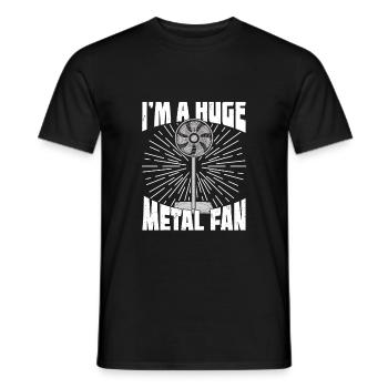 Heavy Metal Festival musique musiciens cadeau - T-shirt homme - noir - Devant - AI Model Male 178 light (178cm)