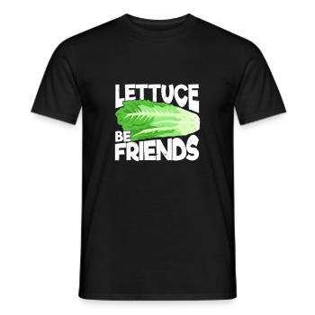 Garten Gartenarbeit Kopfsalat Gärtner Geschenk - Männer T-Shirt - Schwarz - Vorne - AI Model Male 178 light (178cm)