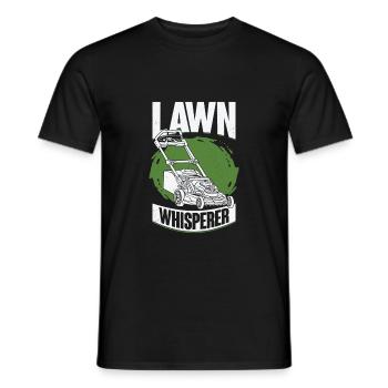 Tondeuse à gazon Tondeuse à gazon Jardin Jardinier Cadeau - T-shirt homme - noir - Devant - AI Model Male 178 light (178cm)