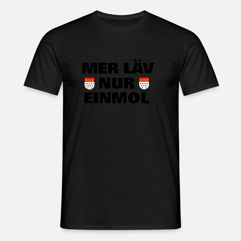 Kölsch - Männer T-Shirt - Schwarz
