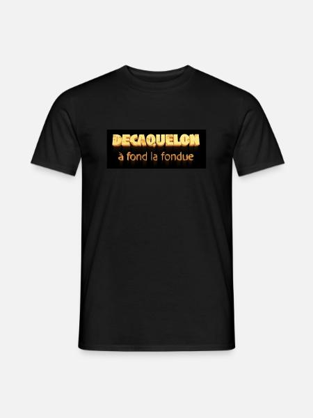 fondue - Men's T-Shirt - black