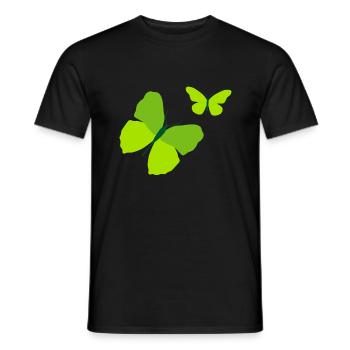 Butterfly Unique Gift Butterfly - Men's T-Shirt - black - Front - AI Model Male 178 light (178cm)