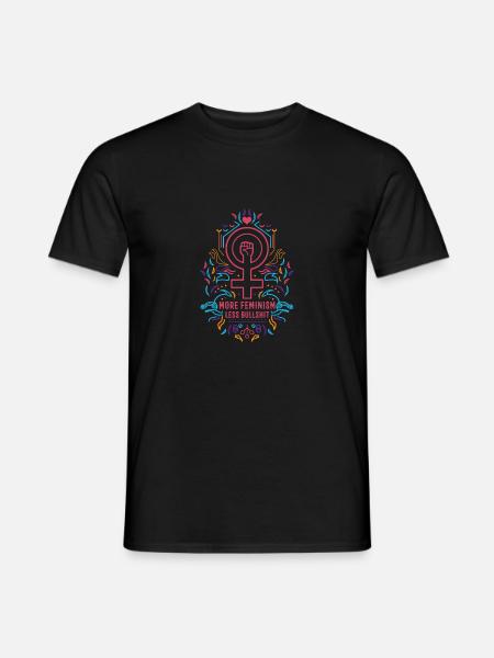 feminism - Men's T-Shirt - black