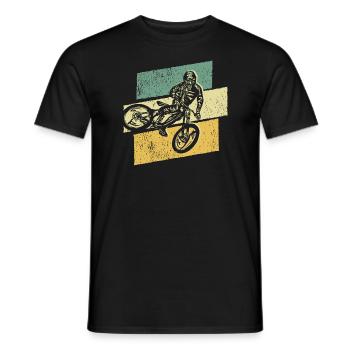 Vélo de montagne Vélo de montagne Vélo de montagne - T-shirt homme - noir - Devant - AI Model Male 178 light (178cm)