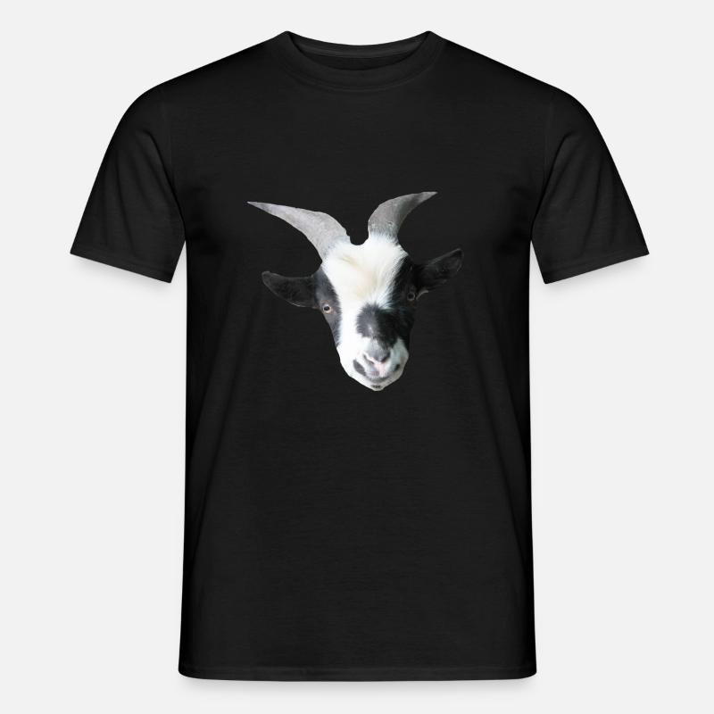 Robin der Ziegenbock - Männer T-Shirt - Schwarz