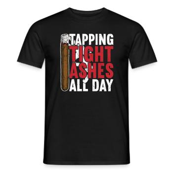 Zigarren Raucherzigarren - Männer T-Shirt - Schwarz - Vorne - AI Model Male 178 light (178cm)