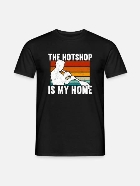 Glassblowing Glass Blowing Glassblower - Men's T-Shirt - black