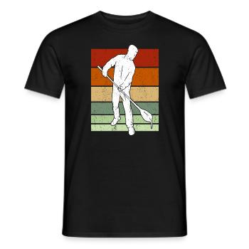 Glassblowing Glass Blowing Glassblower - Men's T-Shirt - black - Front - AI Model Male 178 light (178cm)