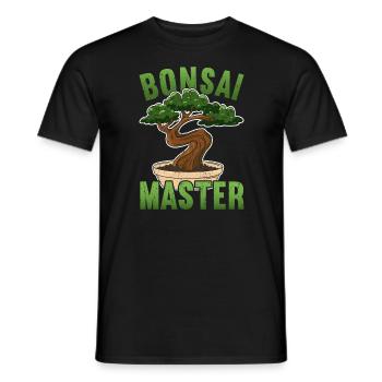 Bonsaï - T-shirt homme - noir - Devant - AI Model Male 178 light (178cm)