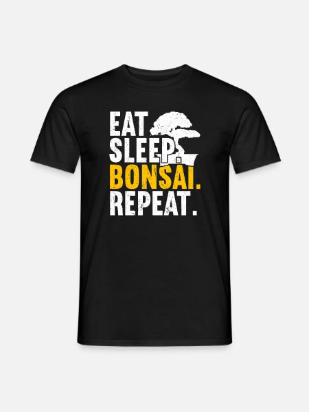 Bonsai Tree - Men's T-Shirt - black