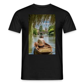 Martin Bond Style 4 Gift - Men's T-Shirt - black - Front - AI Model Male 178 light (178cm)