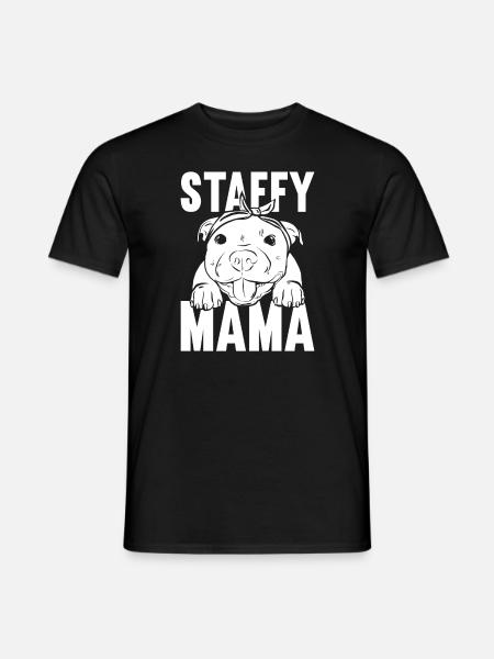 Staffordshire Bull Terrier - T-shirt homme - noir