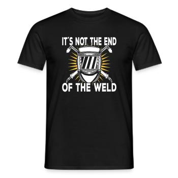 Soudure Soudeur Soudeur Soudeur - T-shirt homme - noir - Devant - AI Model Male 178 light (178cm)