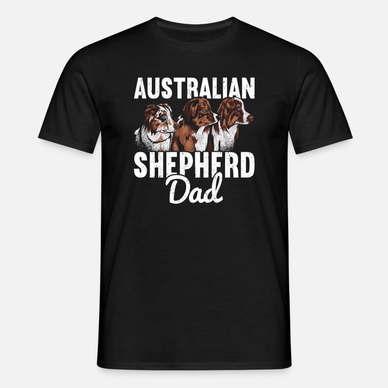 Australian Shepherd - Men's T-Shirt - black