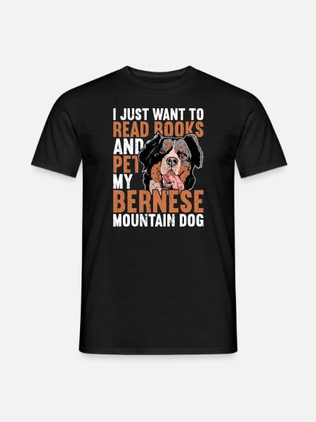Berner Sennenhund - Männer T-Shirt - Schwarz