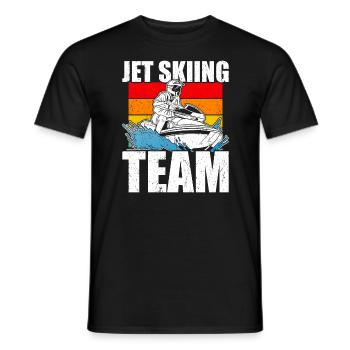 Jet Ski Jet Skiing - T-shirt homme - noir - Devant - AI Model Male 178 light (178cm)