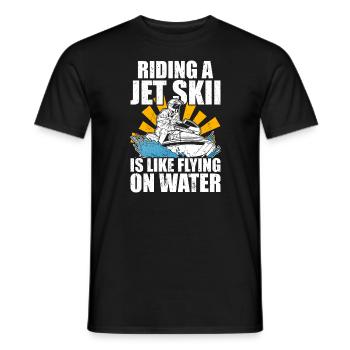 Jet Ski Jet Skiing - T-shirt homme - noir - Devant - AI Model Male 178 light (178cm)