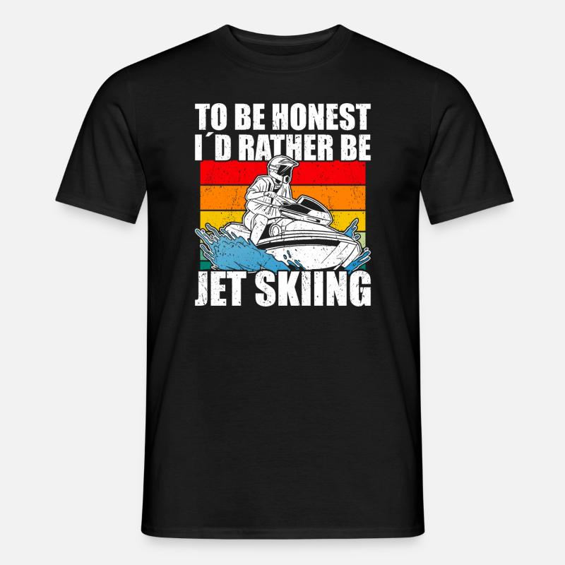 Jet Ski Jet Skiing - T-shirt homme - noir