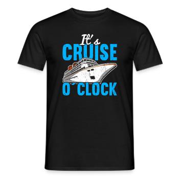 Croisière Croisière Vacances Croisière en famille - T-shirt homme - noir - Devant - AI Model Male 178 light (178cm)