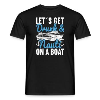 Croisière Croisière Vacances Croisière en famille - T-shirt homme - noir - Devant - AI Model Male 178 light (178cm)