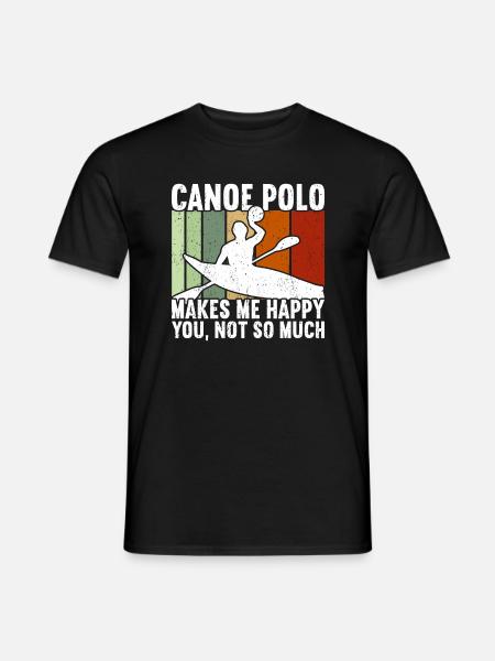 Canoe Polo - Men's T-Shirt - black