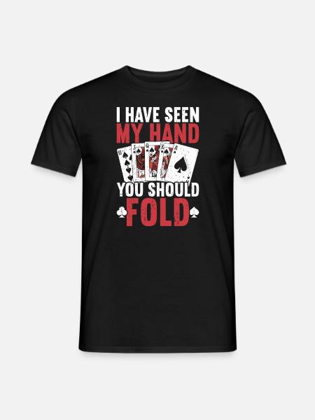 Poker - Men's T-Shirt - black