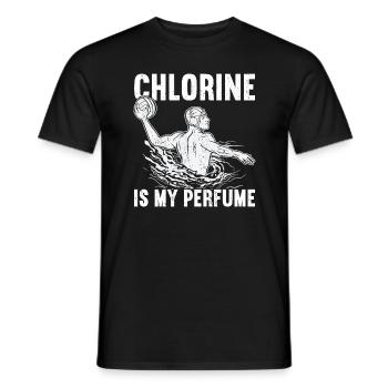 Waterpolo - T-shirt homme - noir - Devant - AI Model Male 178 light (178cm)